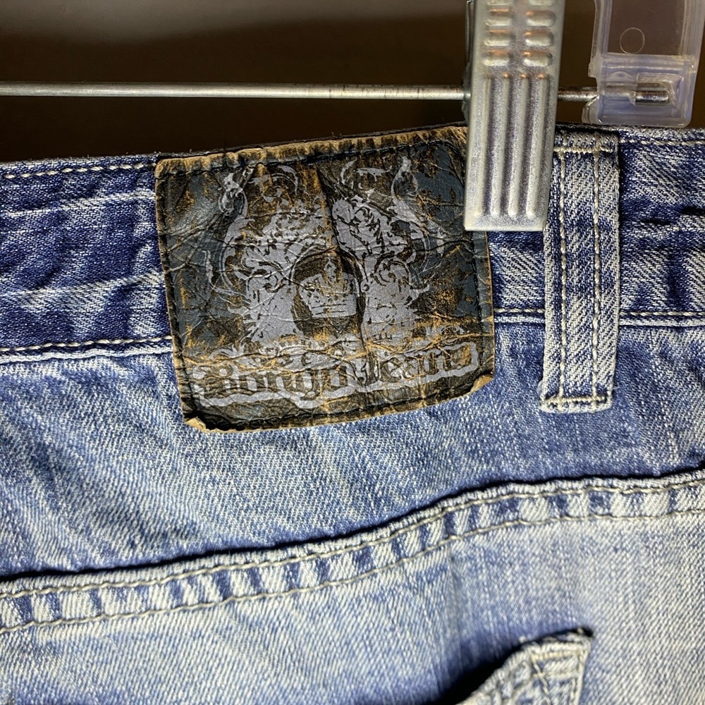 Vintage Bongo Jeans distressed straight leg jeans - Picture 7 of 16